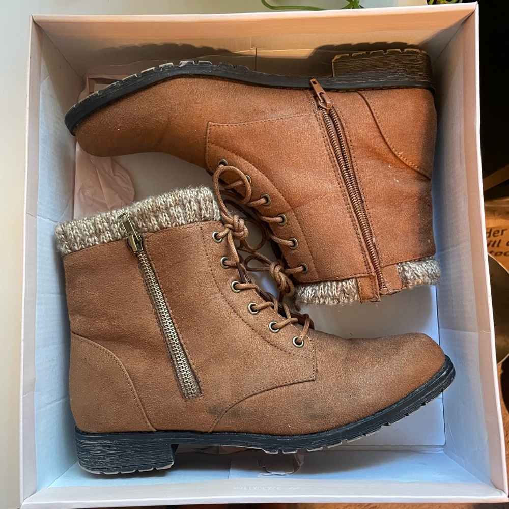 JustFab Booties - Size 10